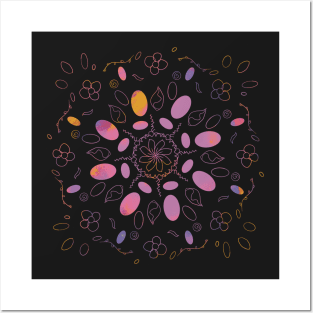 Easter Egg colourful Pattern Posters and Art